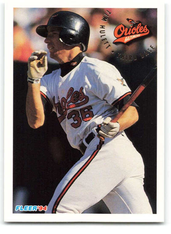 1994 Fleer #7 Tim Hulett VG Baltimore Orioles 