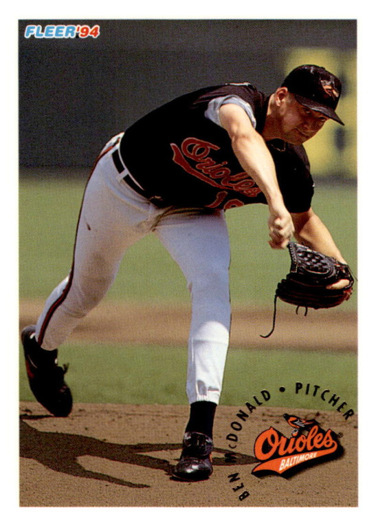 1994 Fleer #8 Ben McDonald VG Baltimore Orioles 