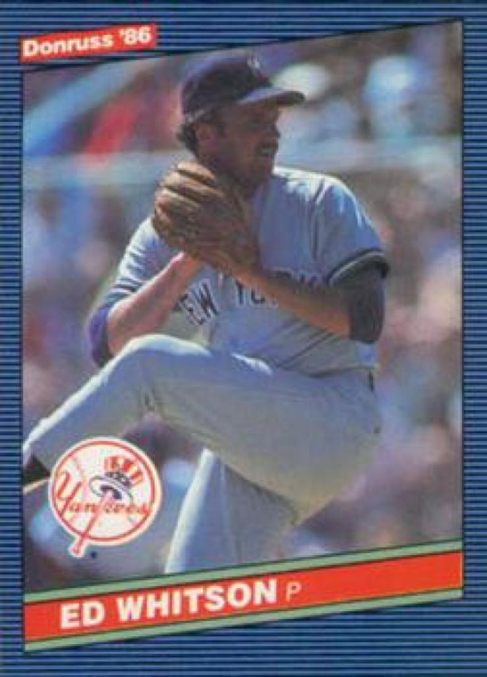 1986 Donruss #225 Ed Whitson NM-MT New York Yankees 