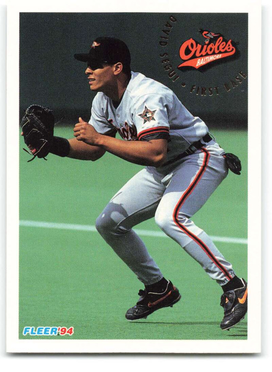 1994 Fleer #20 David Segui VG Baltimore Orioles 