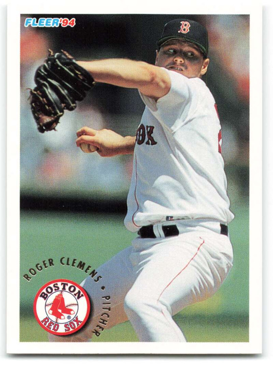 1994 Fleer #26 Roger Clemens VG Boston Red Sox 