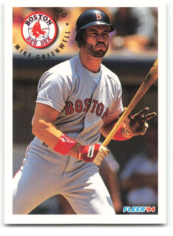 1994 Fleer #33 Mike Greenwell VG Boston Red Sox 