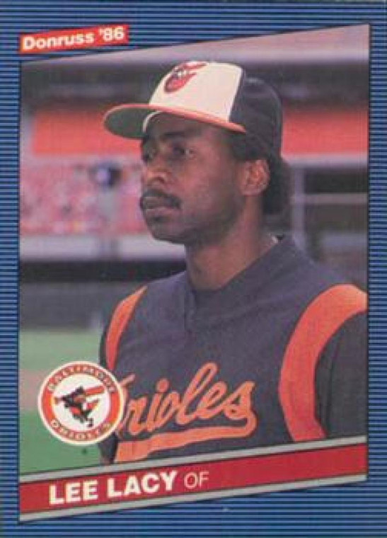 1986 Donruss #228 Lee Lacy NM-MT Baltimore Orioles 