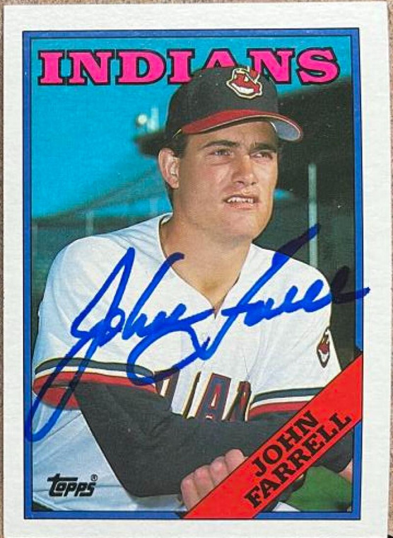 John Farrell Autographed 1988 Topps #533