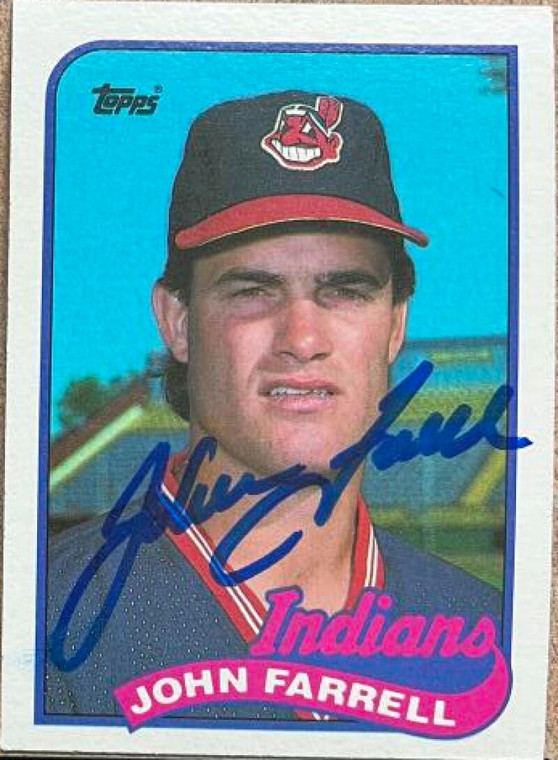 John Farrell Autographed 1989 Topps #227