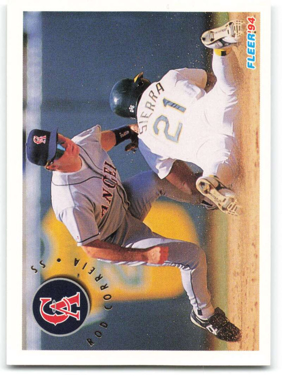 SOLD 39430 1994 Fleer #49 Rod Correia VG California Angels 