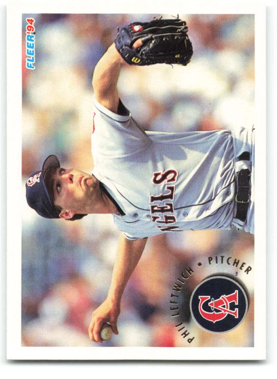 1994 Fleer #62 Phil Leftwich VG RC Rookie California Angels 