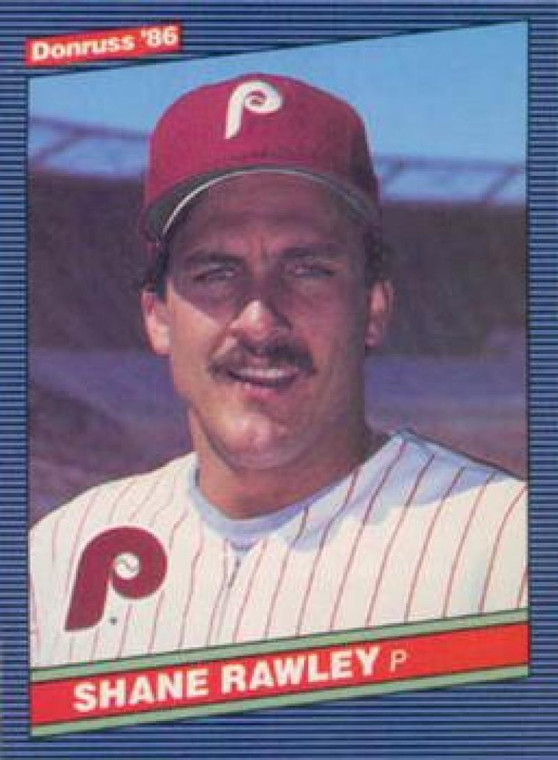 1986 Donruss #233 Shane Rawley NM-MT Philadelphia Phillies 