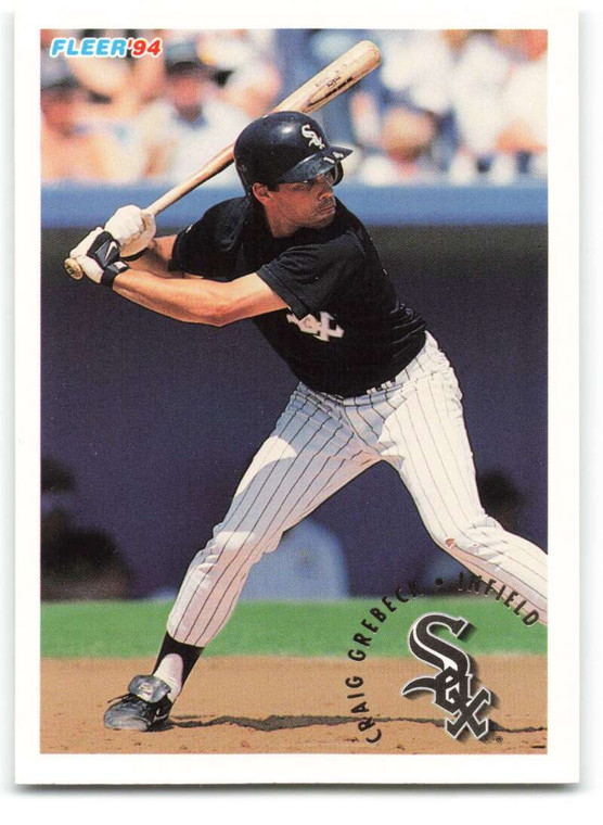 1994 Fleer #81 Craig Grebeck VG Chicago White Sox 