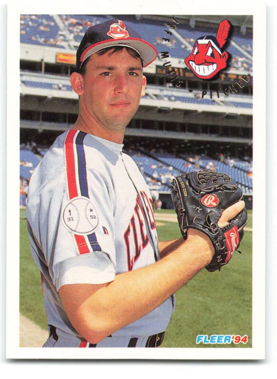 1994 Fleer #114 Jeff Mutis VG Cleveland Indians 