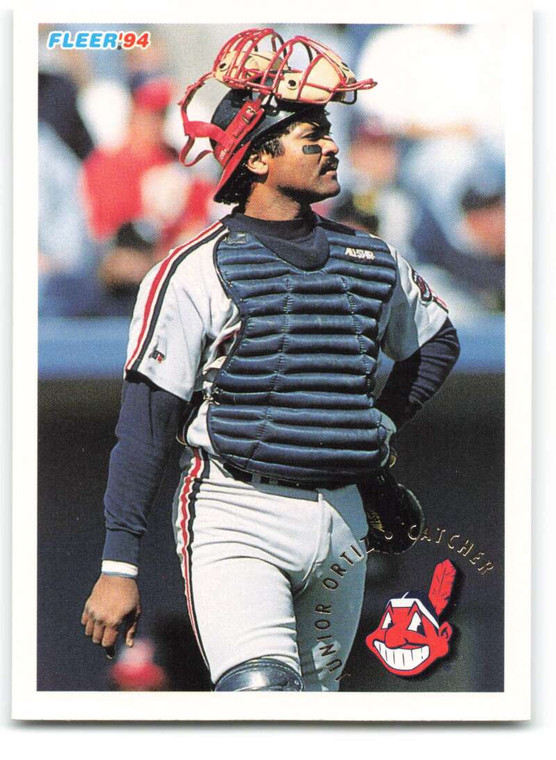 1994 Fleer #117 Junior Ortiz VG Cleveland Indians 