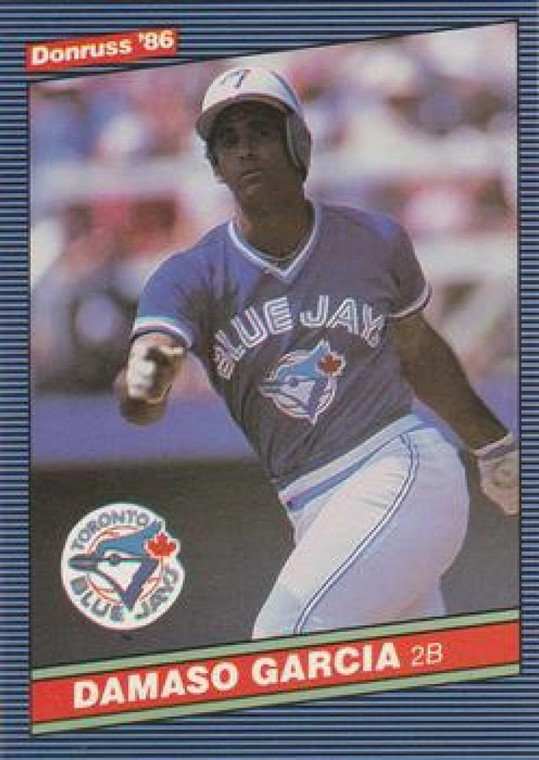 1986 Donruss #241 Damaso Garcia NM-MT Toronto Blue Jays 