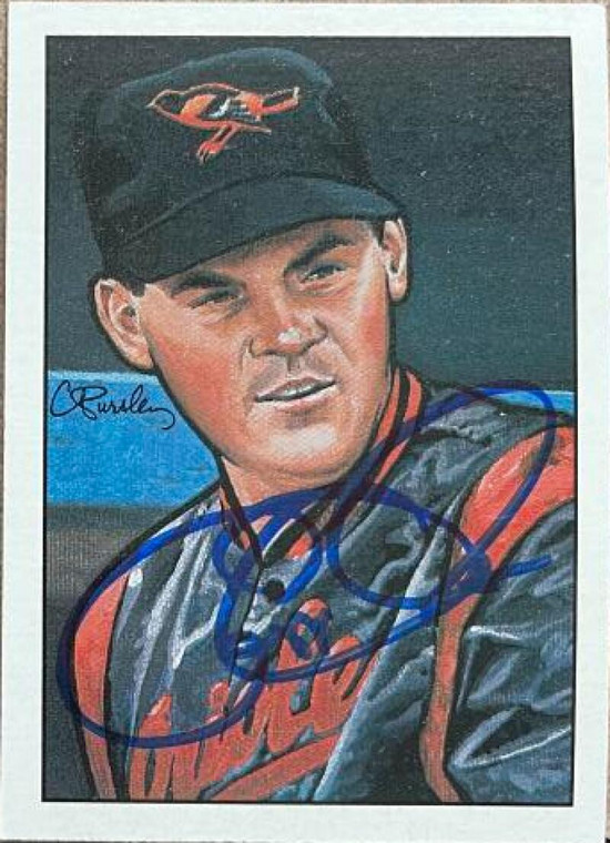 Gregg Olson Autographed 1990 Bowman Sweepstakes #NNO