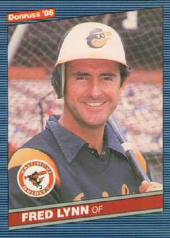 1986 Donruss #245 Fred Lynn NM-MT Baltimore Orioles 