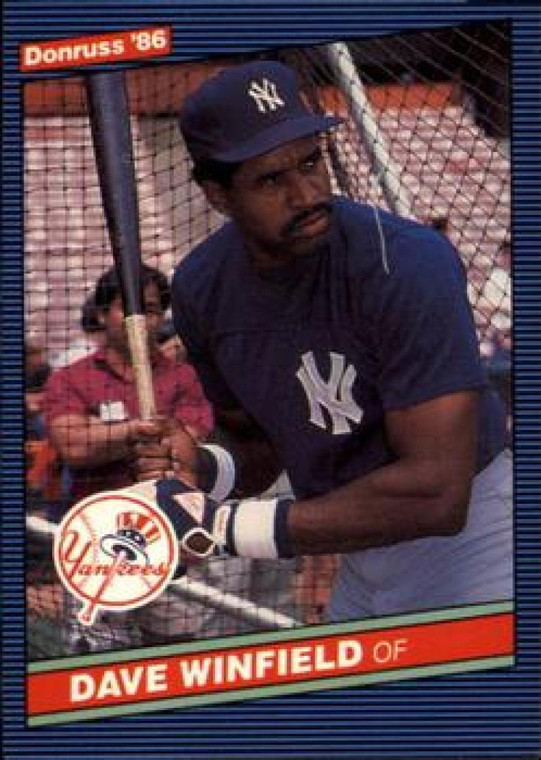 1986 Donruss #248 Dave Winfield NM-MT New York Yankees 