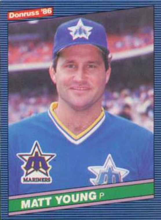 1986 Donruss #267 Matt Young NM-MT Seattle Mariners 
