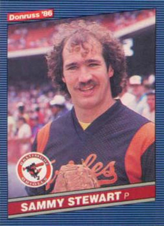 1986 Donruss #270 Sammy Stewart NM-MT Baltimore Orioles 