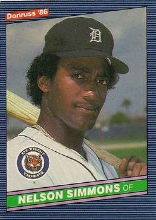 1986 Donruss #272 Nelson Simmons NM-MT Detroit Tigers 