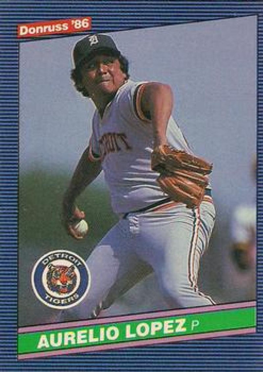 1986 Donruss #293 Aurelio Lopez NM-MT Detroit Tigers 