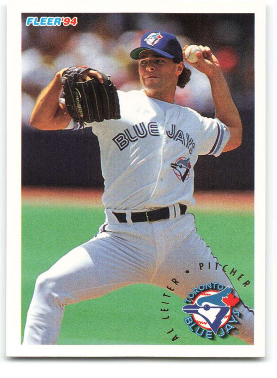 1994 Fleer #337 Al Leiter VG Toronto Blue Jays 