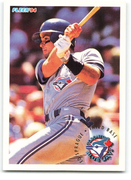 1994 Fleer #342 Ed Sprague VG Toronto Blue Jays 
