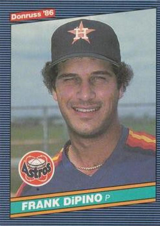 1986 Donruss #304 Frank DiPino NM-MT Houston Astros 