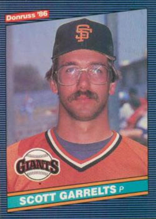 1986 Donruss #309 Scott Garrelts NM-MT San Francisco Giants 