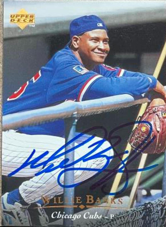 Willie Banks Autographed 1995 Upper Deck #64