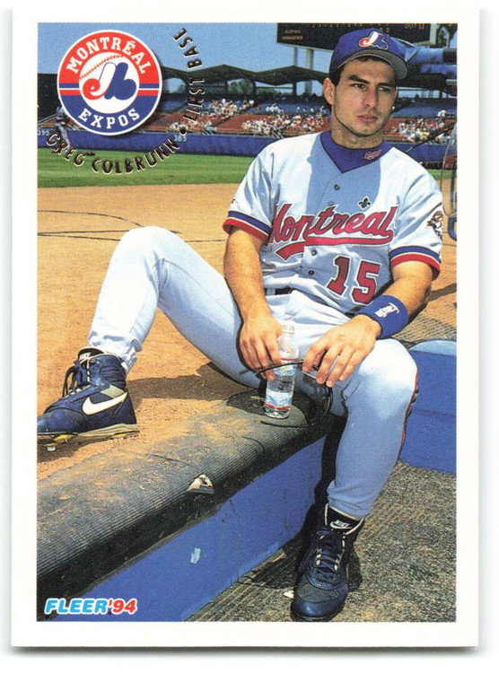 1994 Fleer #534 Greg Colbrunn VG Montreal Expos 