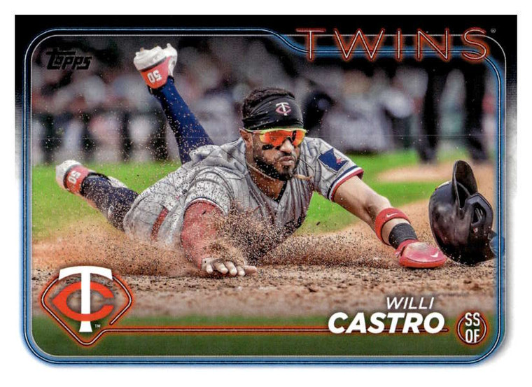 2024 Topps #285 Willi Castro NM-MT Minnesota Twins 