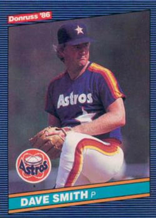 1986 Donruss #328 Dave Smith NM-MT Houston Astros 