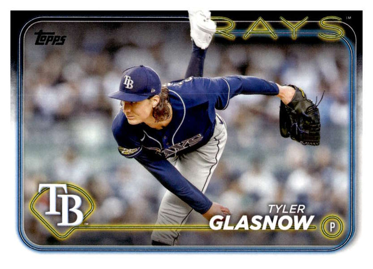 2024 Topps #89 Tyler Glasnow NM-MT Tampa Bay Rays 