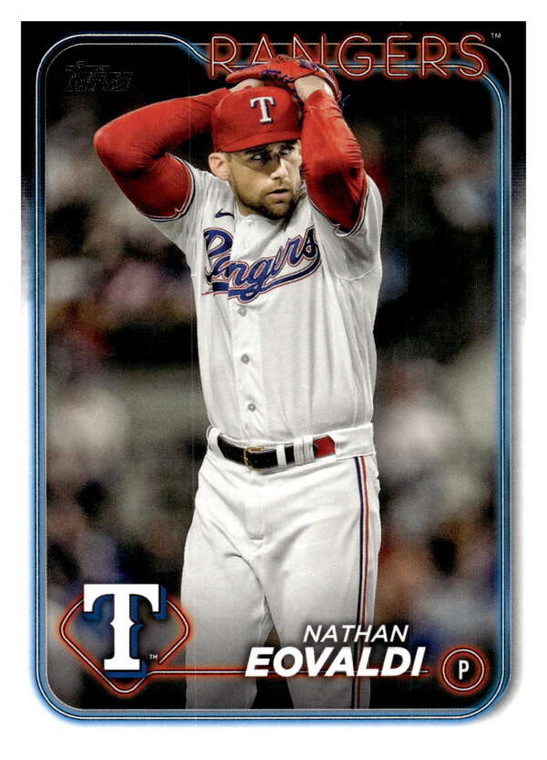 2024 Topps #258 Nathan Eovaldi NM-MT Texas Rangers 