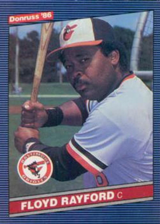 1986 Donruss #332 Floyd Rayford NM-MT Baltimore Orioles 