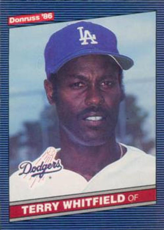 1986 Donruss #337 Terry Whitfield NM-MT Los Angeles Dodgers 