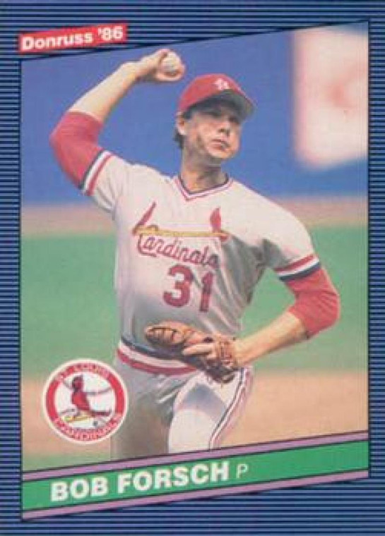 1986 Donruss #353 Bob Forsch NM-MT St. Louis Cardinals 