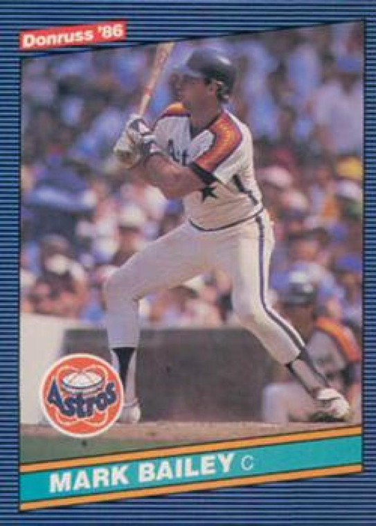 1986 Donruss #354 Mark Bailey NM-MT Houston Astros 