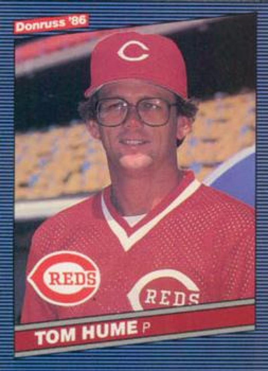 1986 Donruss #365 Tom Hume NM-MT Cincinnati Reds 