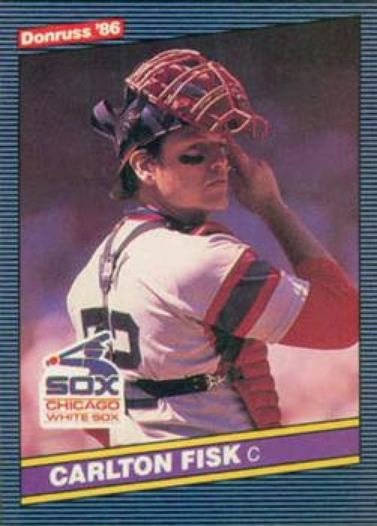 1986 Donruss #366 Carlton Fisk NM-MT Chicago White Sox 