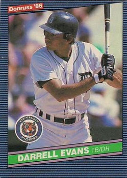 1986 Donruss #369 Darrell Evans NM-MT Detroit Tigers 