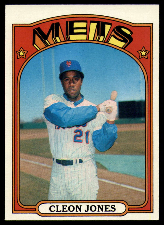 1972 Topps #31 Cleon Jones VG New York Mets 