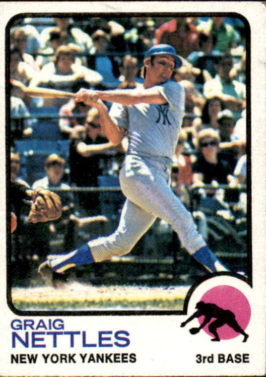 1973 Topps #498 Graig Nettles VG New York Yankees 
