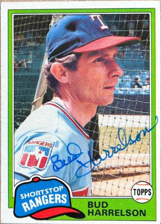 Bud Harrelson Autographed 1981 Topps #694