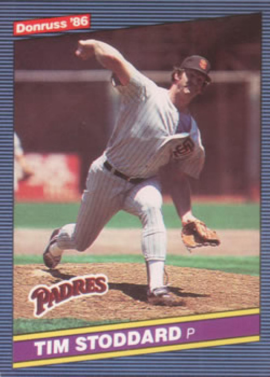 1986 Donruss #406 Tim Stoddard NM-MT San Diego Padres 