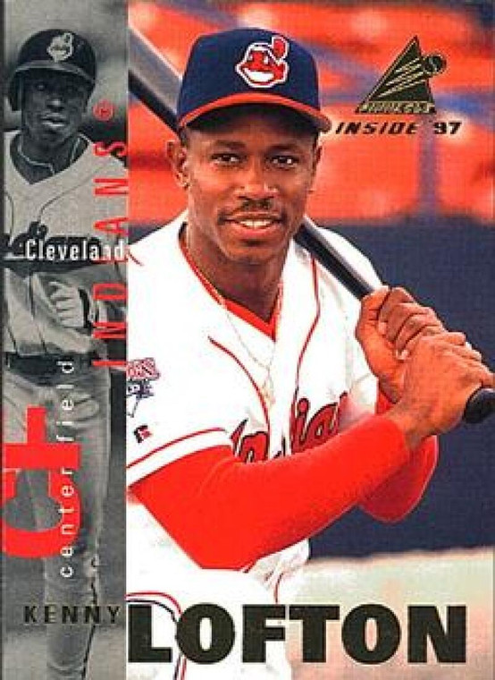 1997 Pinnacle Inside #71 Kenny Lofton NM-MT Cleveland Indians 