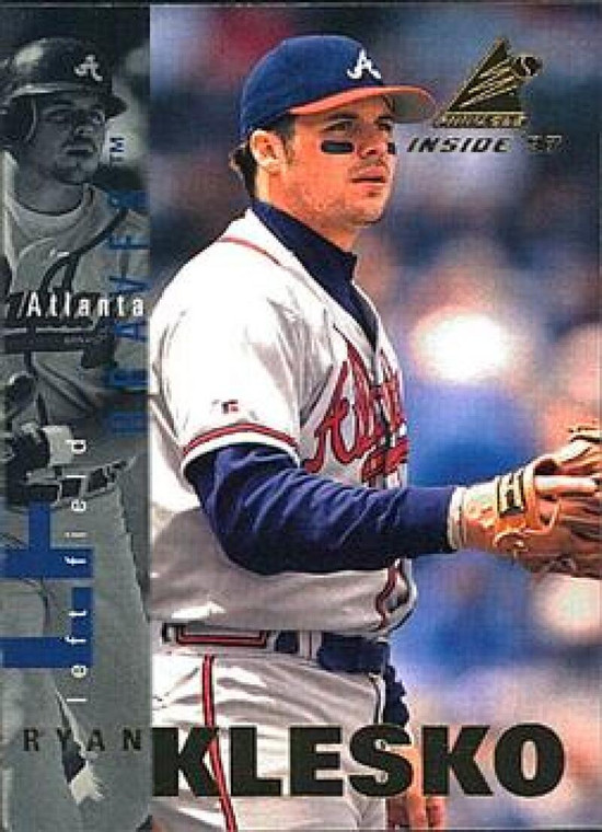 1997 Pinnacle Inside #81 Ryan Klesko NM-MT Atlanta Braves 