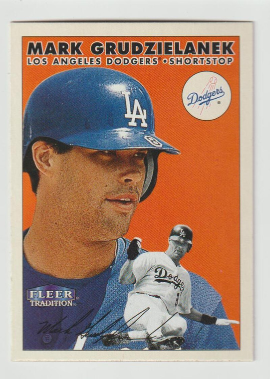 2000 Fleer Tradition #46 Mark Grudzielanek NM/MT Los Angeles Dodgers 