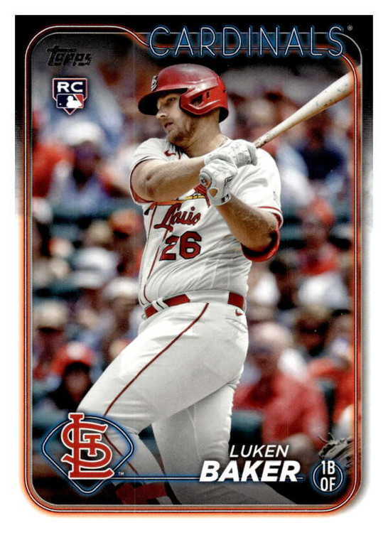 2024 Topps #207 Luken Baker NM-MT RC Rookie St. Louis Cardinals 