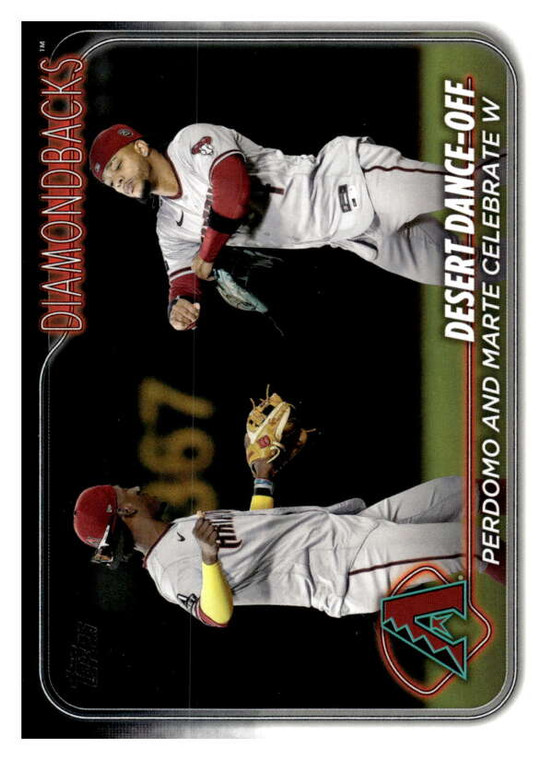 2024 Topps #190 Geraldo Perdomo Checklist NM-MT Arizona Diamondbacks 