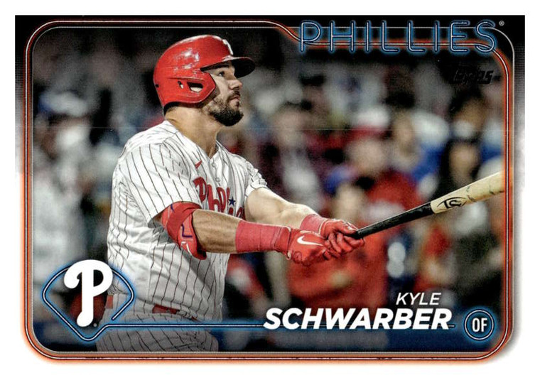 2024 Topps #136 Kyle Schwarber NM-MT Philadelphia Phillies 